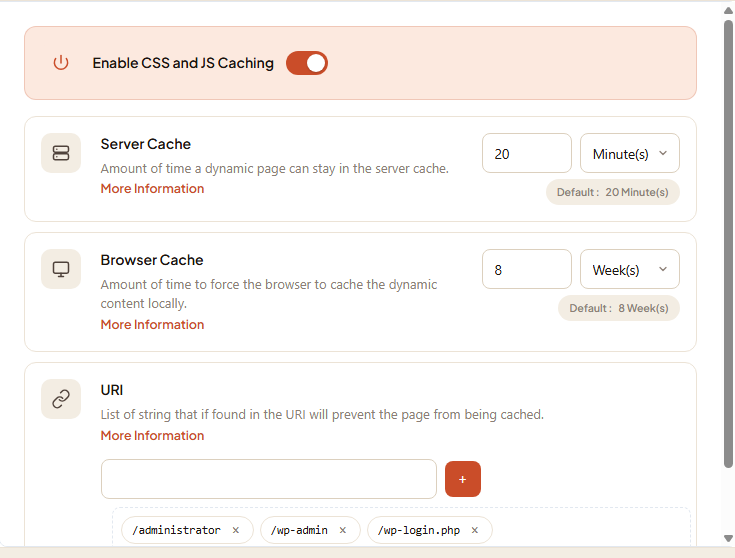WSA - Advance editor, JS and CSS