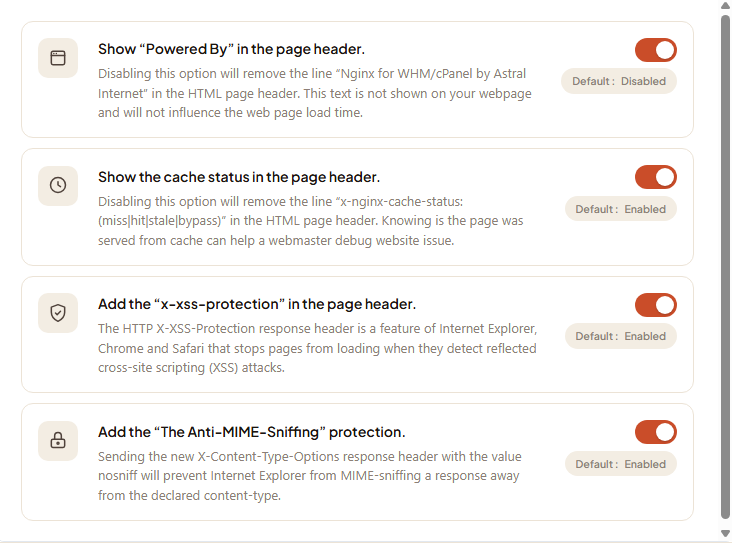 WSA - Advance editor, security setting